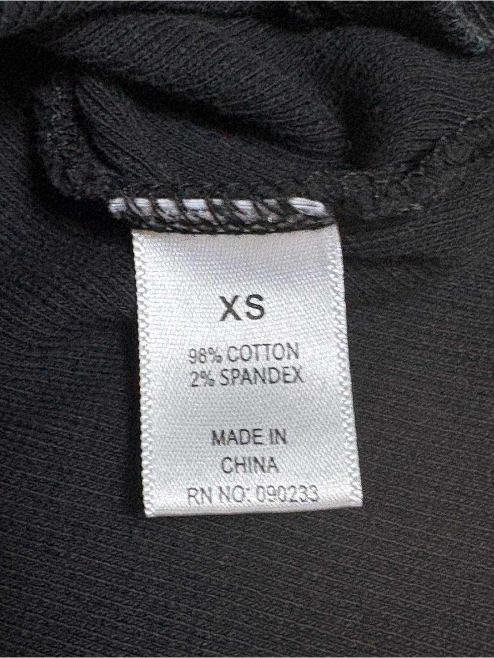 PacSun black, ribbed V-neck racerback crop tank top with a wide strap design- XS - Picture 6 of 6